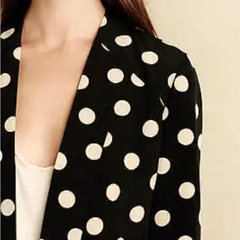 Corey Lynn Calter Black Motif Blazer for Anthropologie Sz 6